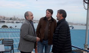L'eurodiputat Javi López visita la Confraria de Pescadors per conèixer la realitat del sector pesquer