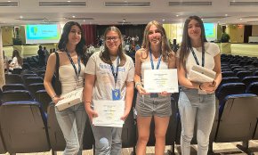 Quatre alumnes del col·legi Cardenal Vidal i Barraquer guanyen el premi al Millor Projecte a l’Eduemprèn, organitzat per La Salle Catalunya