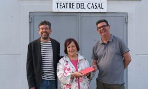 La taquilla inversa del Teatre de la Fira de La Teca recapta 900 euros per Càritas