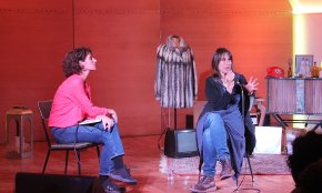 Lidia Pujol i Marina Garcés presenten l'espectacle «Conversando con Cecilia»