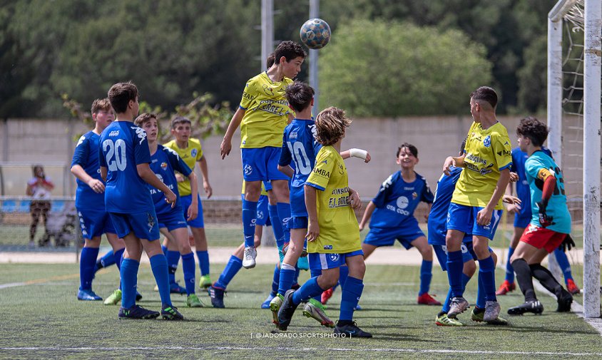 Partit de l'infantil C contra el Santes Creus