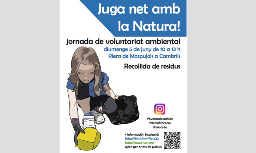 Cartell de la jornada de voluntariat mediambiental