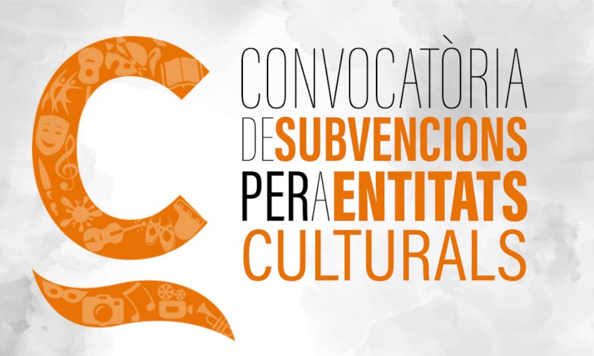 Cartell de la campanya de subvencions per a activitats culturals i festives