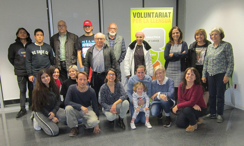 Foto de grup de les noves parelles lingüístiques