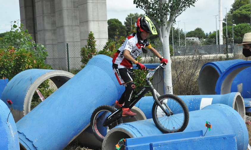 Un moment de la disputa de la Copa Trial a Cambrils