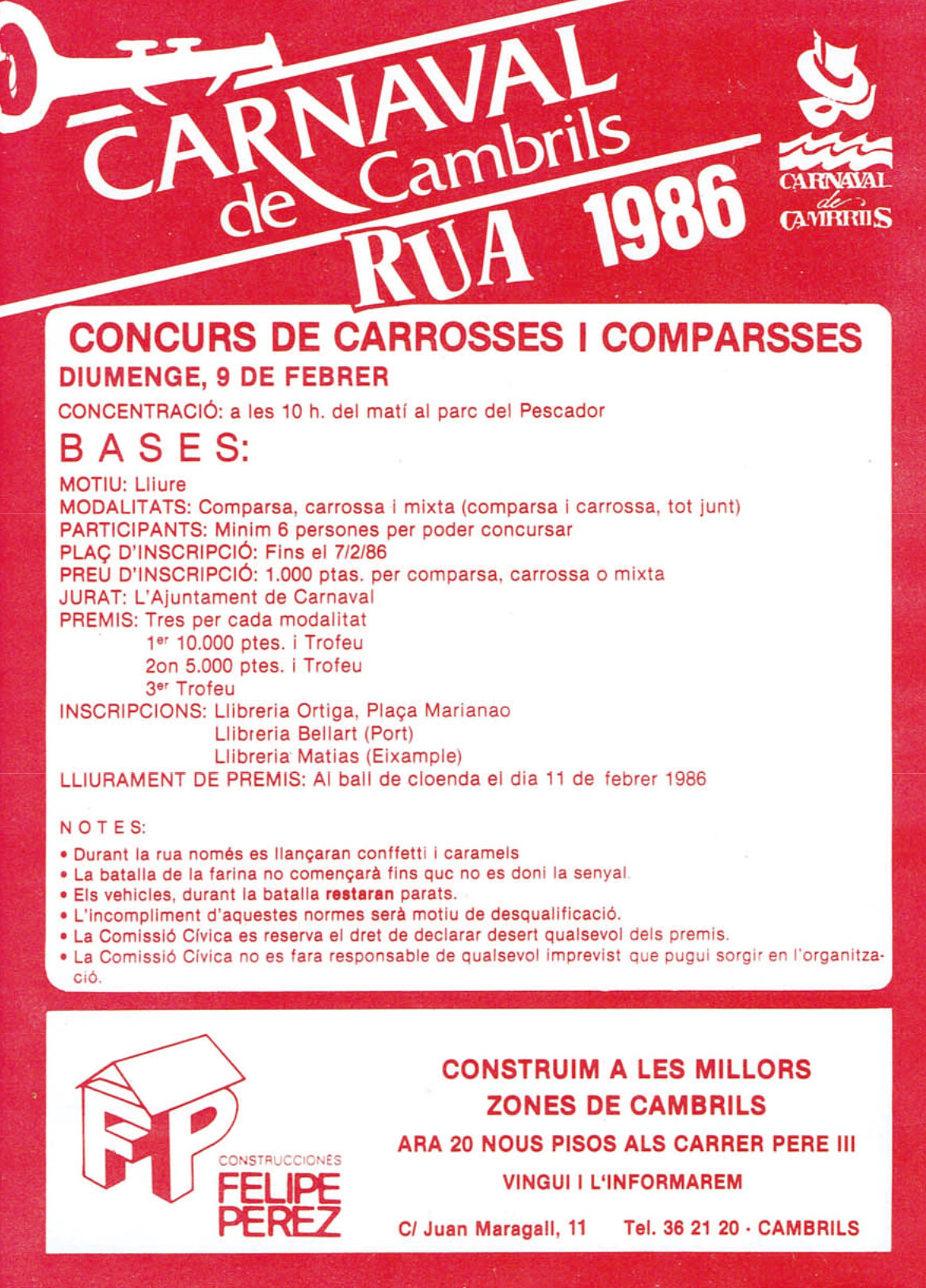 bases carnaval cambrils 1986