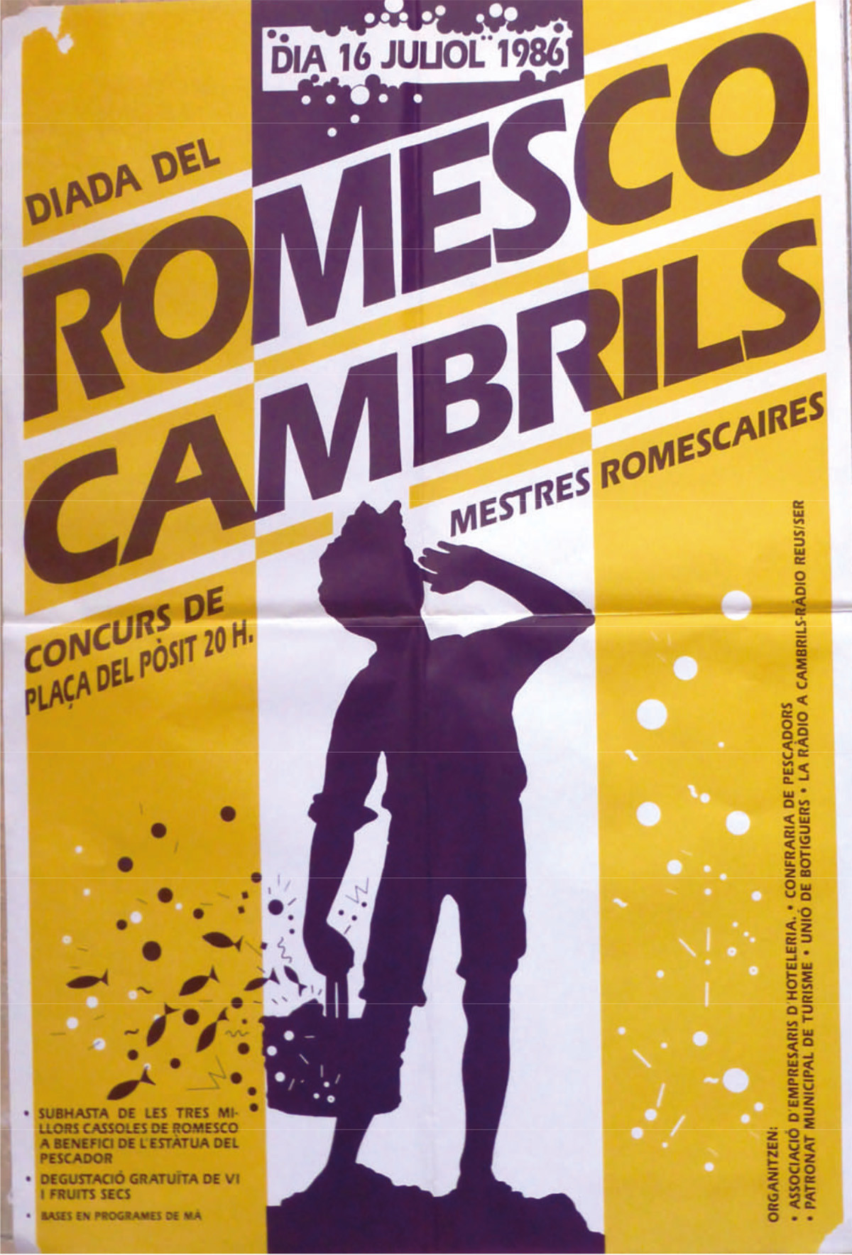 festa romesco cambrils 1986