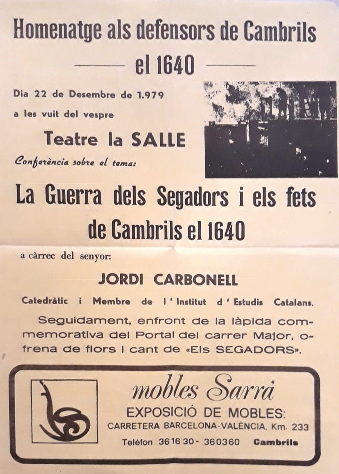 setge cambrils 1979 cambrils