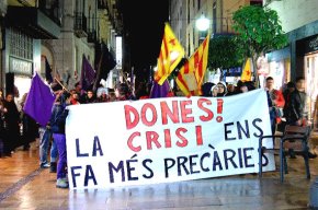 El Camp de Tarragona surt al carrer contra el patriarcat   