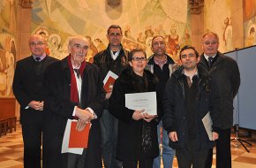 La Congregació de la Puríssima Sang homenatja els col·laboradors musicals de la parròquia de Santa Maria