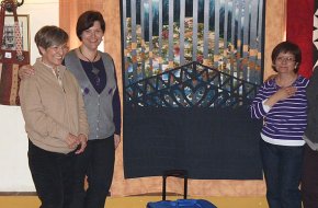 La cambrilenca Montserrat Forcadell guanya el primer premi al millor disseny de quilt del "Encuentro de patchwork de Alcañiz"