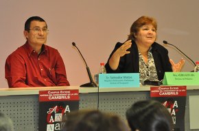 Aleida Guevara, filla del mític Che Guevara, present a Cambrils per parlar de la situació actual de Cuba