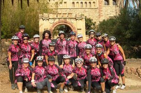 El grup de ciclista femení A pinyó fix organitza una sortida de germanor pels voltants del Mas dels Tegells