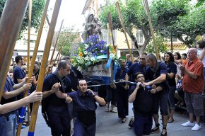 El port celebra la festa de la Mare de Déu del Carme, patrona dels mariners