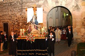 La processó de Divendres Sant modifica el recorregut a causa de les obres a diferents carrers del Barri Antic