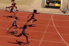 L'atleta Laurine Marimon aconsegueix una medalla d'argent i una de bronze al campionat de Catalunya en les categories d'iniciació