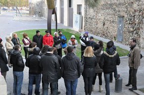 Més d'una trentena de cambrilencs participen a la ruta històrica "Dels camins als trens"