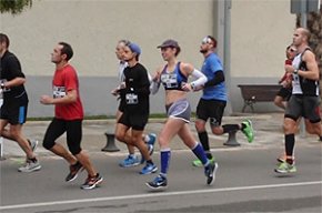 Anna Riu, quarta a la Marató de Tarragona en categoria femenina