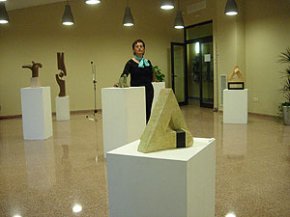 Una exposició d'escultures al  Centre Cívic dóna el tret de sortida a les III Jornades Culturals de Vilafortuny