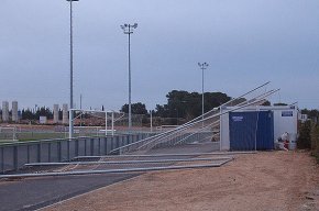 El fort temporal de vent obliga a ajornar els partits del Cambrils, del Marina, del Vilafortuny i del Cambrils d'hoquei