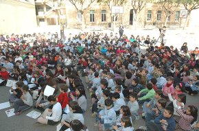 El Col·legi Cardenal Vidal i Barraquer celebra el Dia Escolar de la No Violència i la Pau