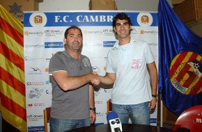 El FC Cambrils presenta a Xavi Robles com a nou entrenador per a la temporada 2009-2010