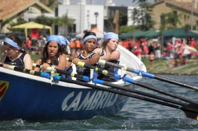 Destacada actuació dels equips del Vent d'Estrop Vogadors de Cambrils en la darrera regata disputada a Deltebre