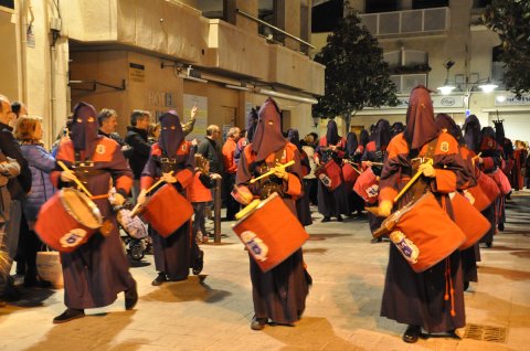 Trasllat en processó de la imatge de Jesús Natzarè