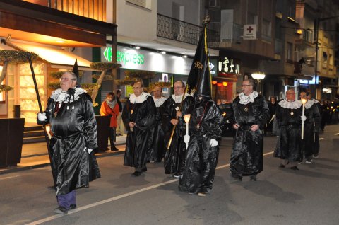 Trasllat en processó de la imatge de Jesús Natzarè