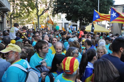 Multitudinària Diada a Barcelona