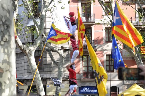 Multitudinària Diada a Barcelona