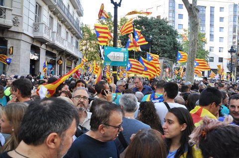 Multitudinària Diada a Barcelona