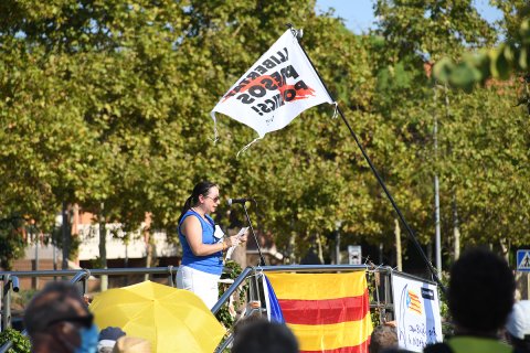 Concentració de la Diada a Cambrils