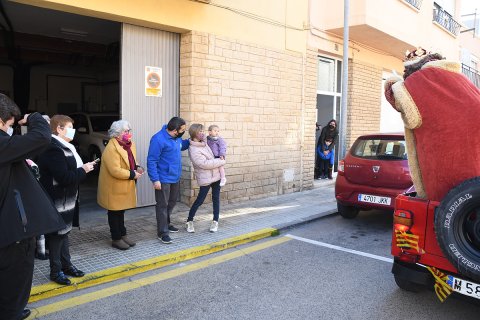 Visites dels Reis Mags davant les llars cambrilenques