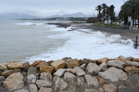 El temporal Filomena en imatges