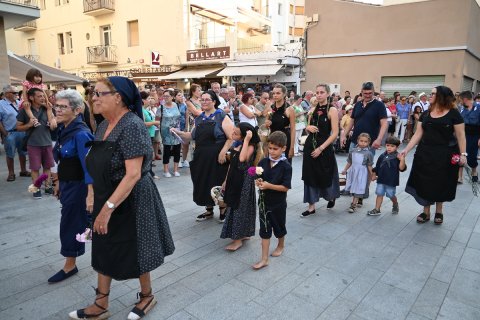 Processó en honor a la Mare de Déu del Carme