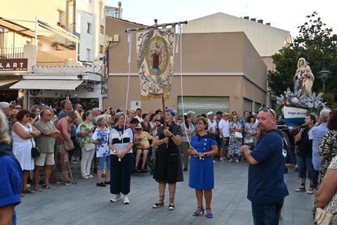 Processó en honor a la Mare de Déu del Carme