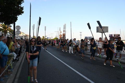 Processó en honor a la Mare de Déu del Carme