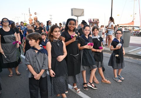 Processó en honor a la Mare de Déu del Carme