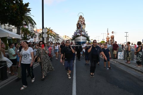 Processó en honor a la Mare de Déu del Carme