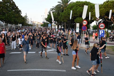 Processó en honor a la Mare de Déu del Carme