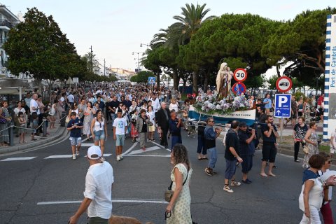 Processó en honor a la Mare de Déu del Carme