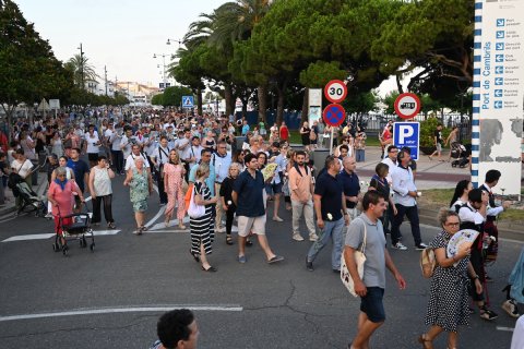 Processó en honor a la Mare de Déu del Carme