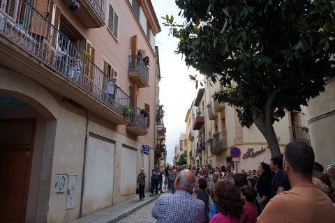 Música als balcons pels carrers del Barri Antic