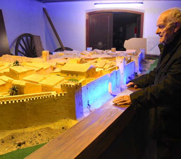 El Cambrils del segle XVII en una maqueta