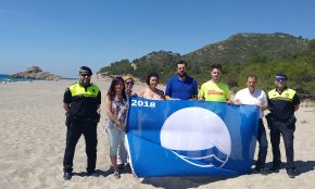 La Bandera Blava ja oneja a les platges de l'Arenal, de la Punta del Riu i del Torn de Vandellòs i l'Hospitalet de l'Infant