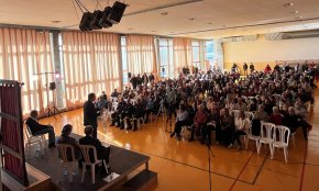 Emotiu acte d'homenatge als treballadors de la central nuclear de Vandellòs I que van actuar en l'incendi de 1989