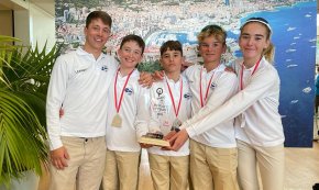 El Club Nàutic Cambrils puja al pòdium de la Monaco Optimist Team Race