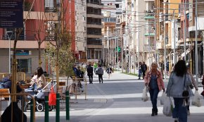 La nova Rambla de Jaume I s'inaugurarà amb una prova pilot de circulació