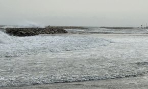 El pas de la DANA deixa una fort temporal de mar